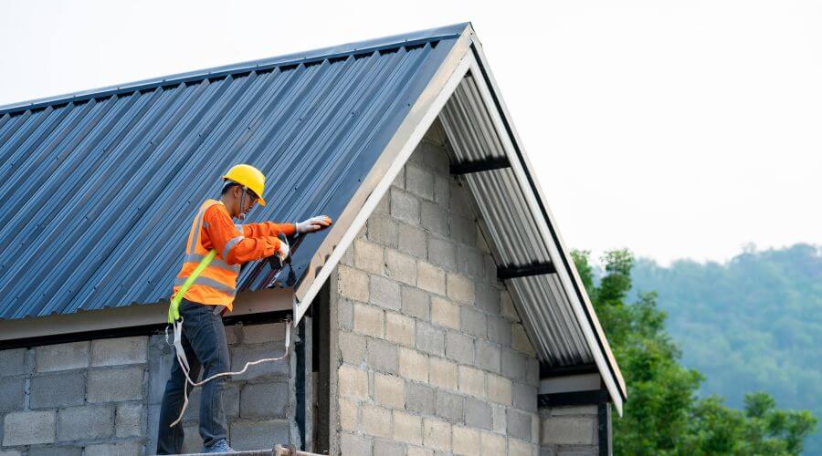 Professional gutter cleaning in Delray, WV